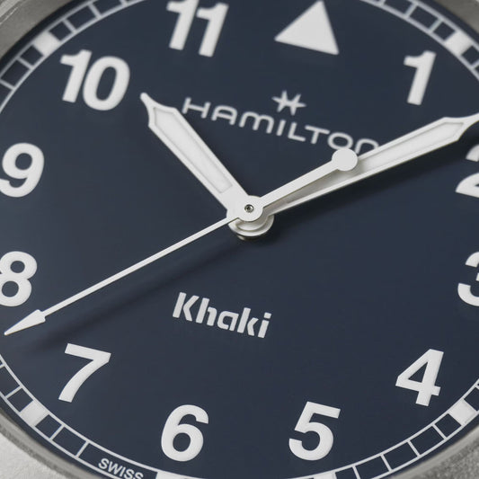 Khaki Field Quartz | 38mm Stainless Steel Blue Dial