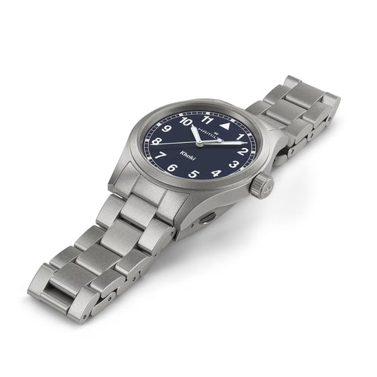 Khaki Field Quartz | 38mm Stainless Steel Blue Dial