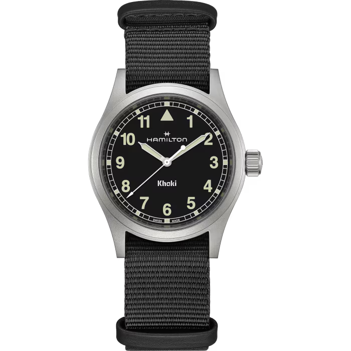 Khaki Field Quartz | 38mm Stainless Steel Black Dial