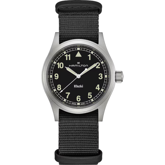 Khaki Field Quartz | 38mm Stainless Steel Black Dial