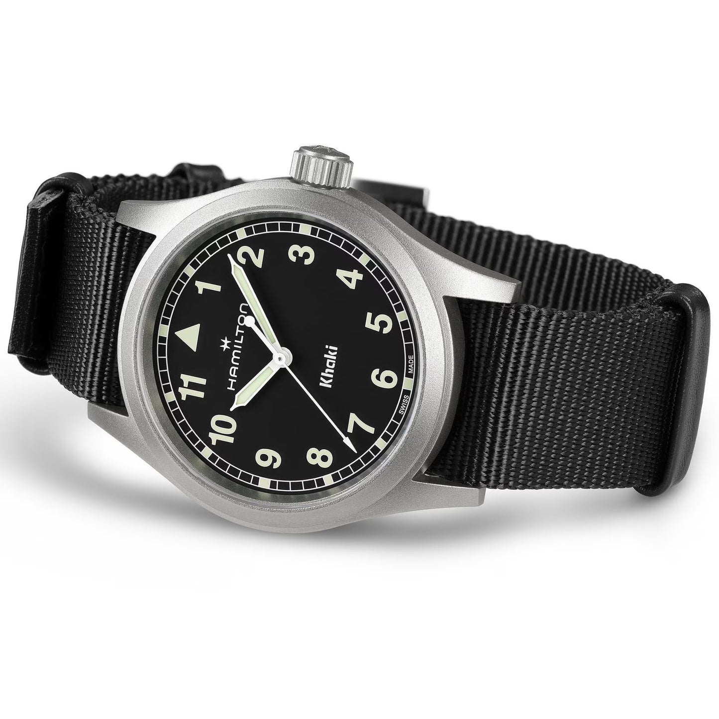 Khaki Field Quartz | 38mm Stainless Steel Black Dial