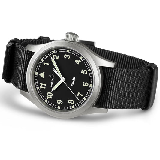 Khaki Field Quartz | 38mm Stainless Steel Black Dial
