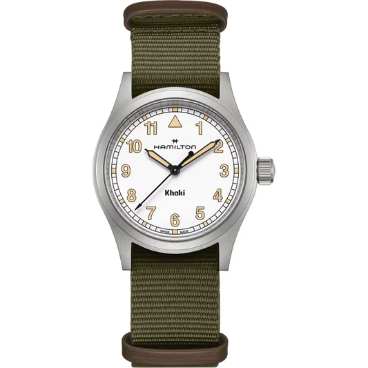 Khaki Field Quartz | 38mm Stainless Steel White Dial