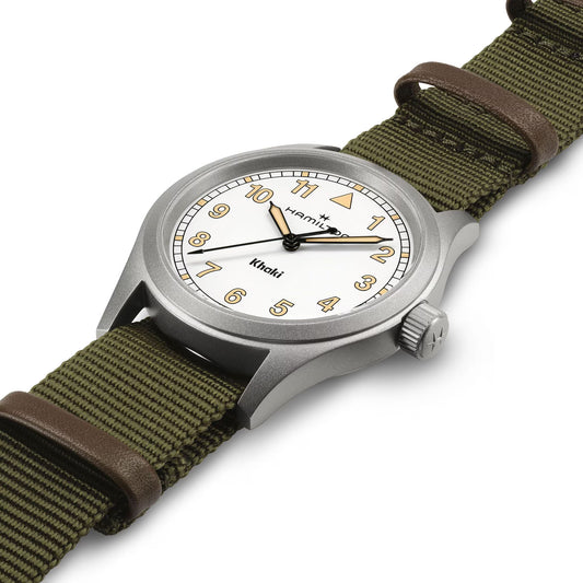 Khaki Field Quartz | 38mm Stainless Steel White Dial