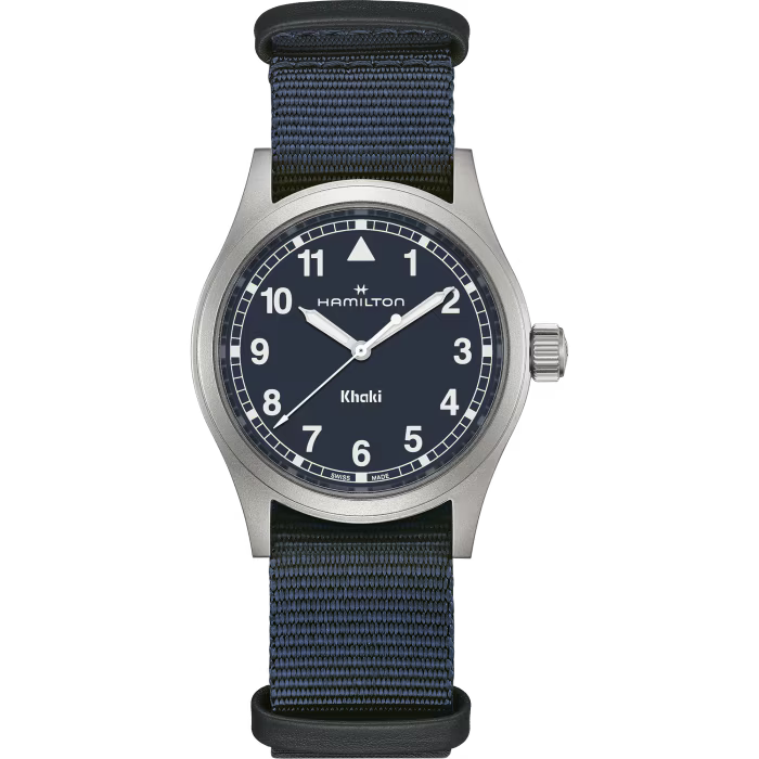 Khaki Field Quartz | 38mm Stainless Steel Blue Dial