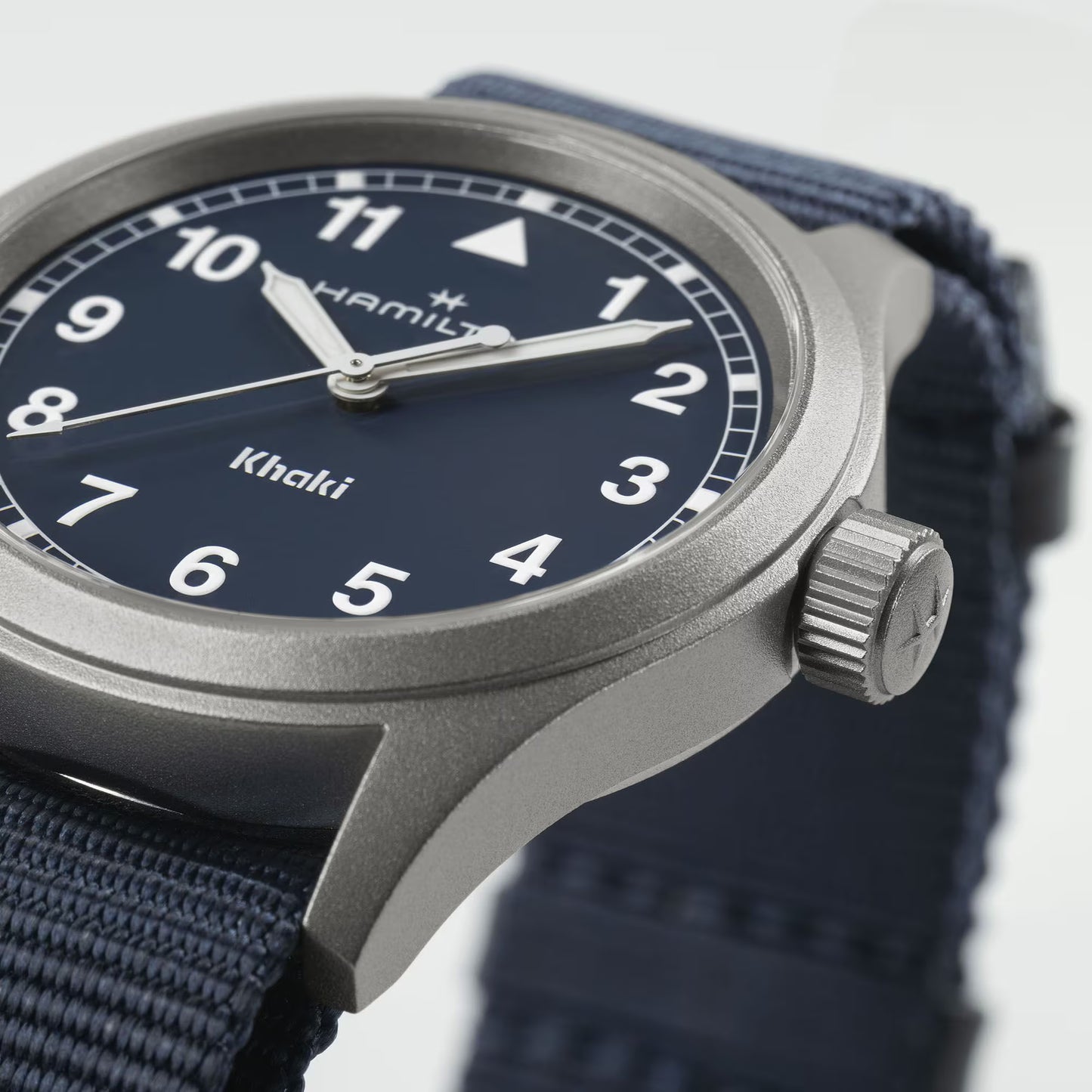 Khaki Field Quartz | 38mm Stainless Steel Blue Dial