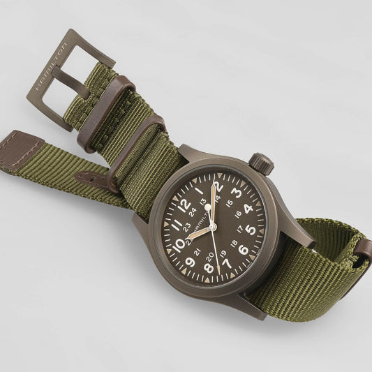 Hamilton Khaki Field Mechanical 38mm Green