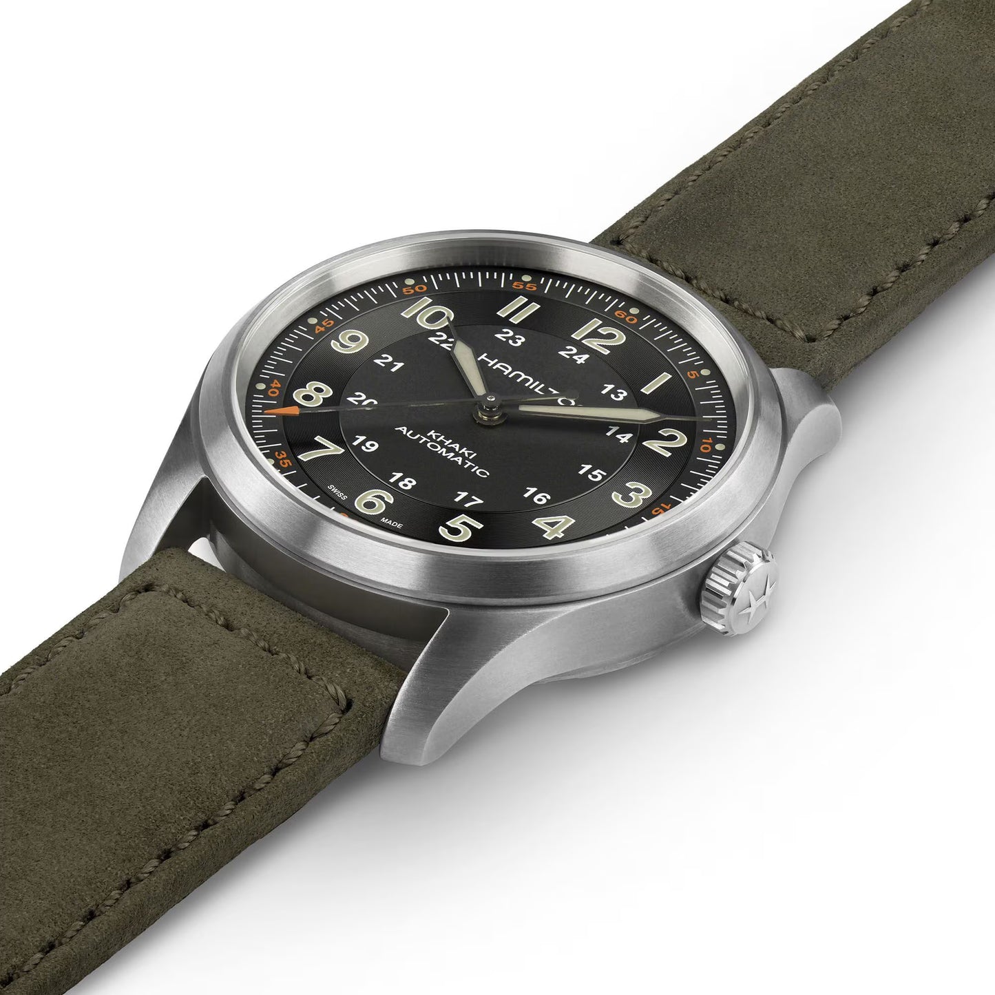 Khaki Field Titanium | 37mm Titanium Black Dial