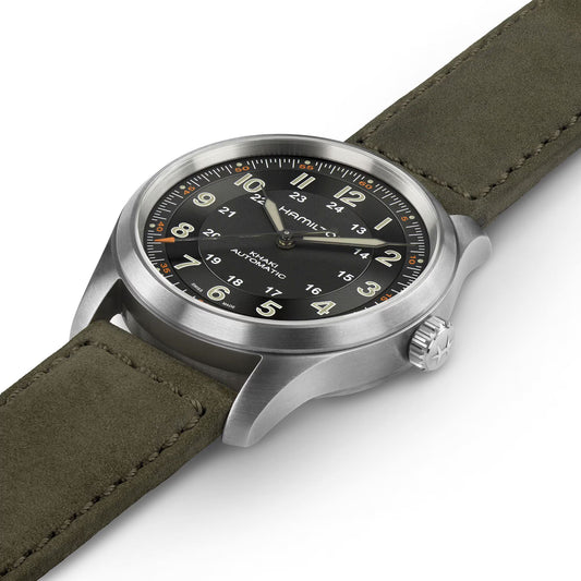 Khaki Field Titanium | 37mm Titanium Black Dial