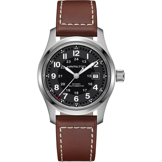 Khaki Field Auto | 42mm Stainless Steel Black Dial