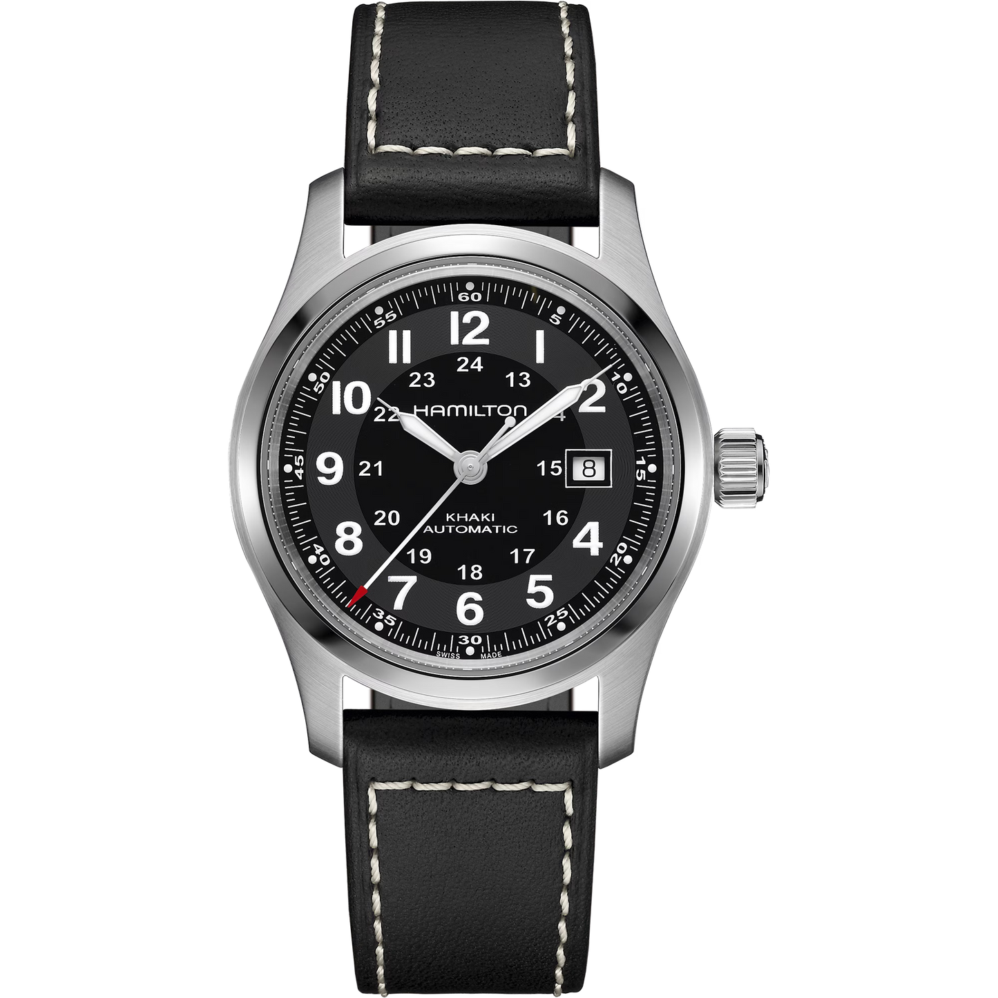 Khaki Field Auto | 42mm Stainless Steel Black Dial