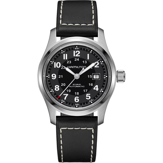 Khaki Field Auto | 42mm Stainless Steel Black Dial