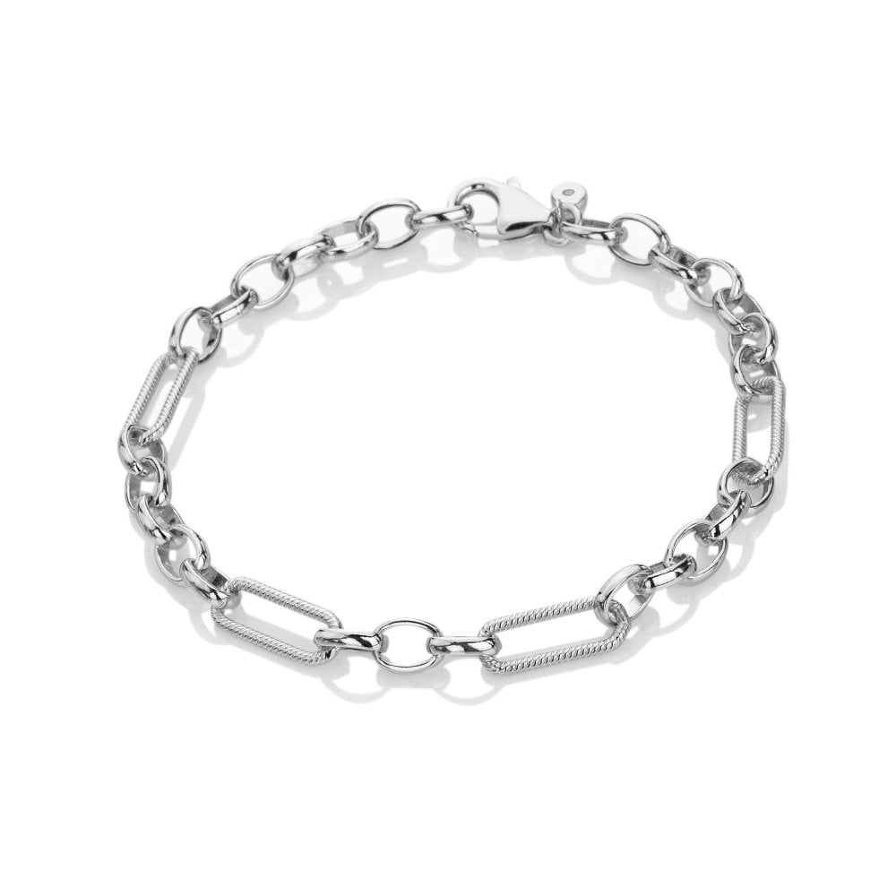 Silver Tasha Ghouri Chain Bracelet
