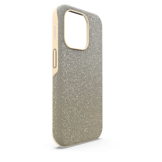High smartphone case, Colour gradient, iPhone® 15 Pro, Gold tone