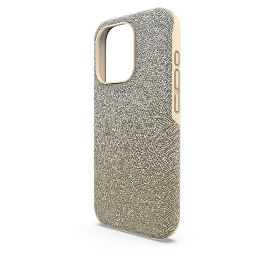 High smartphone case, Colour gradient, iPhone® 15 Pro, Gold tone