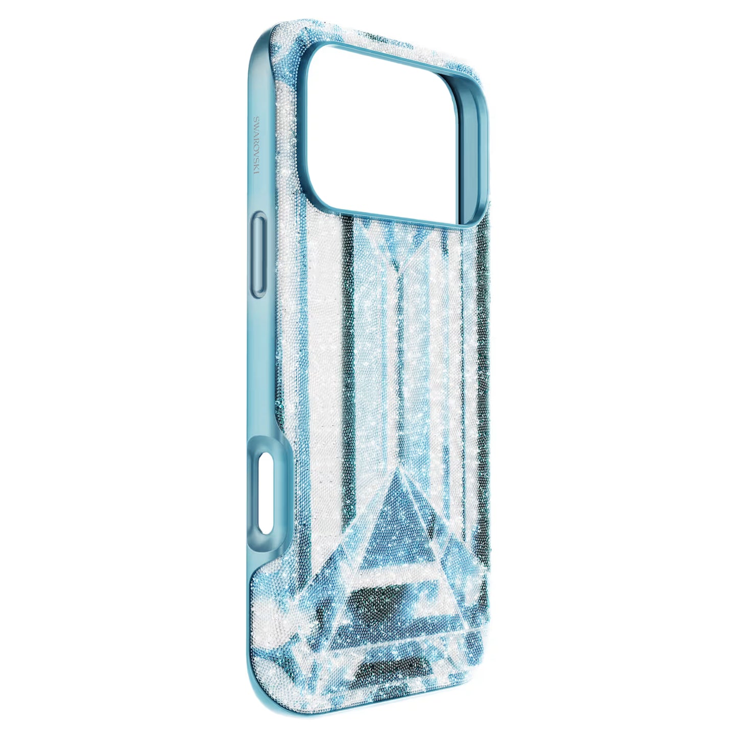 High smartphone case, Crystal effect, iPhone® 17 Pro Max, Blue