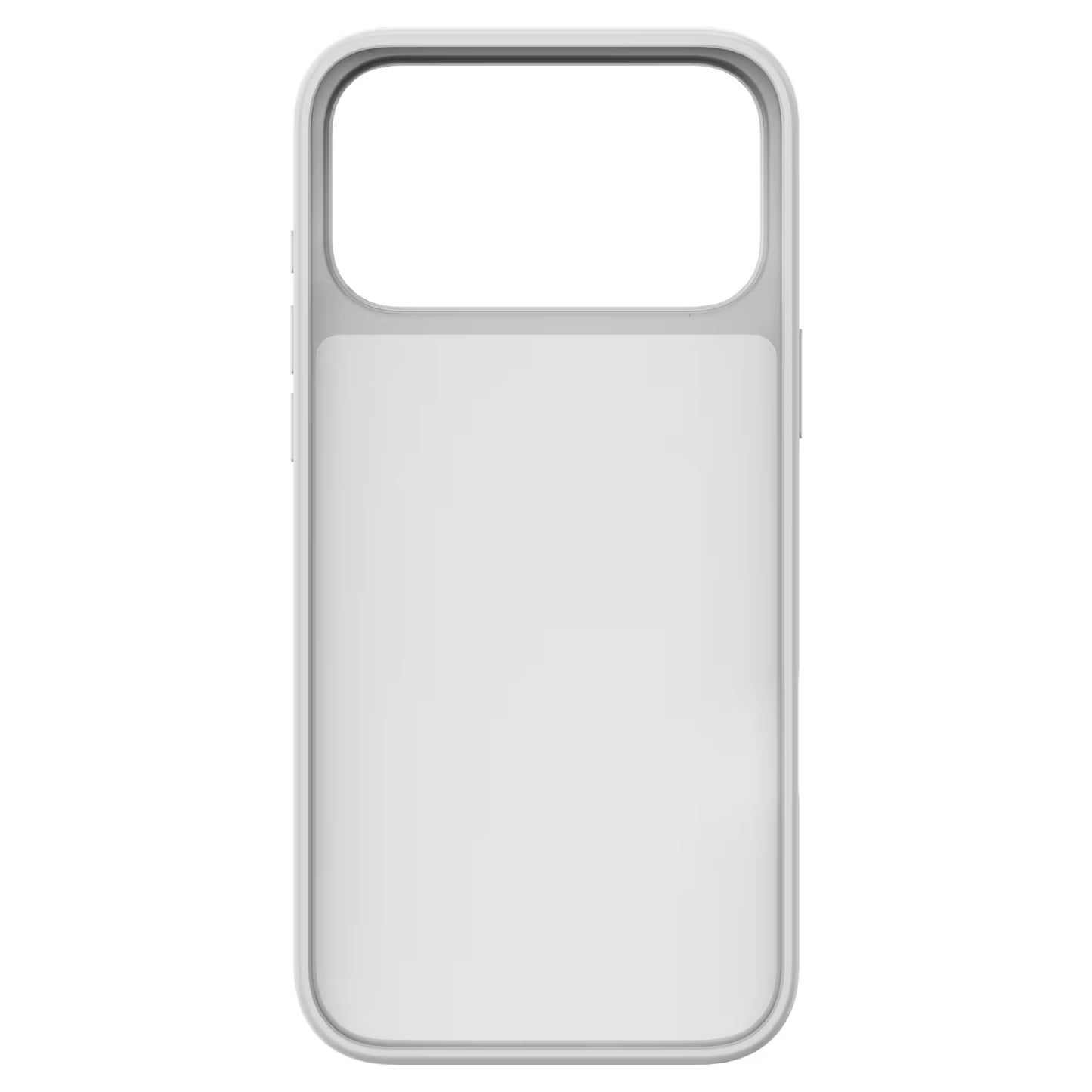 High smartphone case, Flat Back crystals, iPhone® 17 Pro, Silver Tone