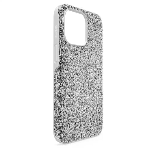 High smartphone case, iPhone® 13 Pro, Silver tone