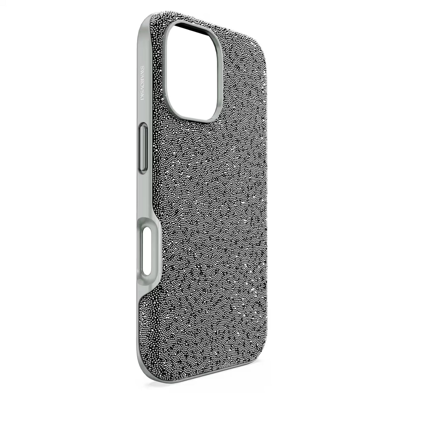 High smartphone case, iPhone® 16, Silver Tone