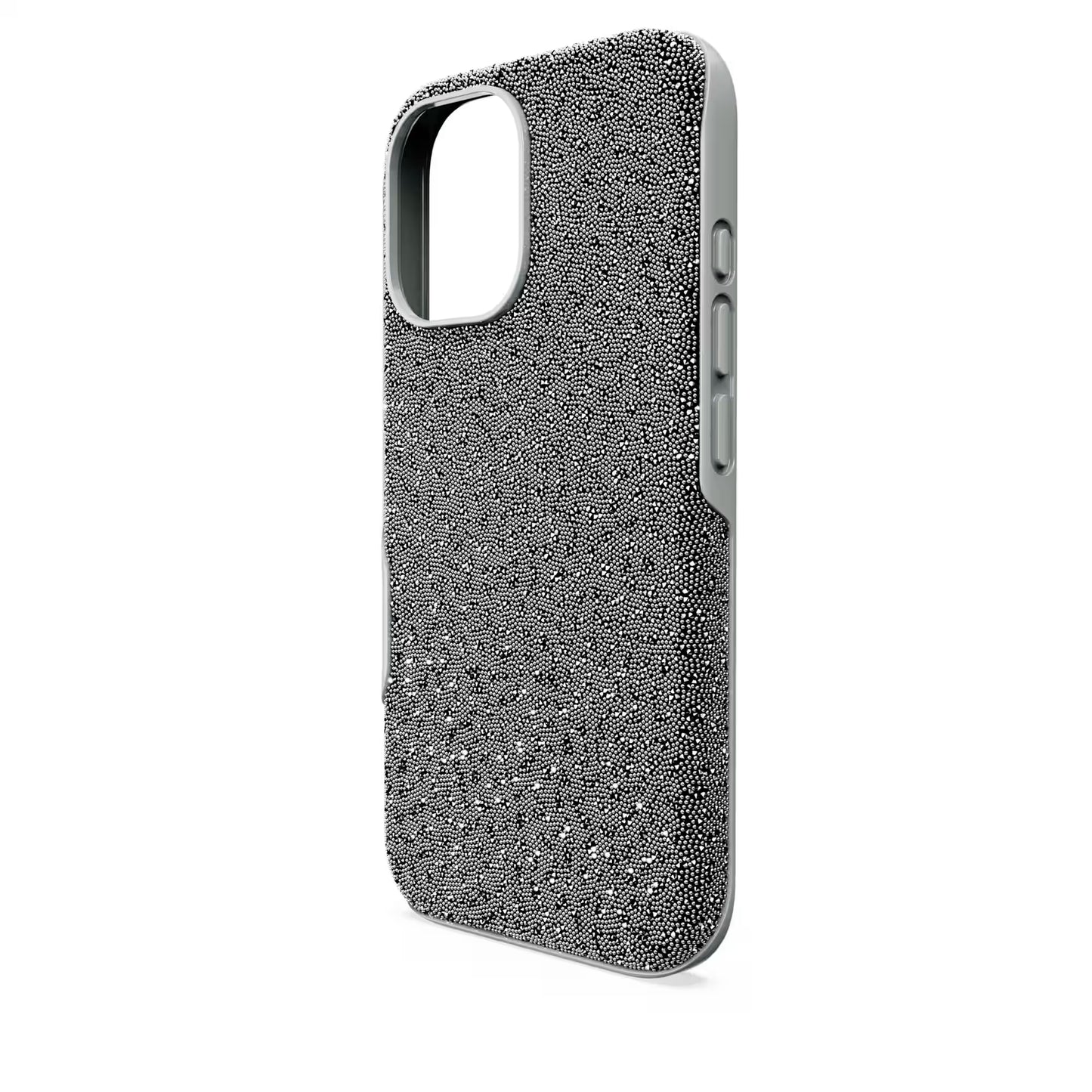 High smartphone case, iPhone® 16, Silver Tone