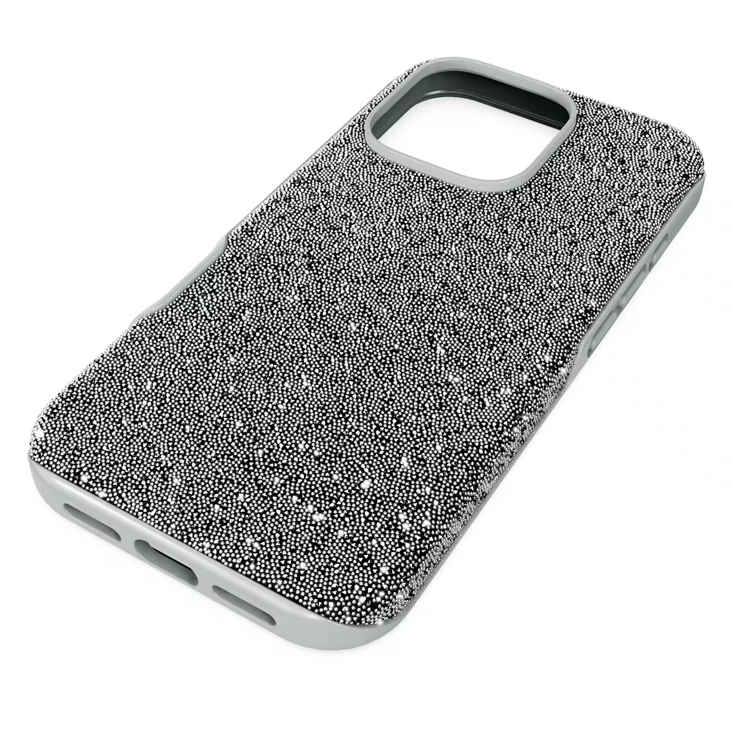 High smartphone case, iPhone® 16 Pro, Silver Tone