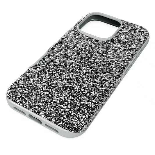 High smartphone case, iPhone® 16 Pro, Silver Tone