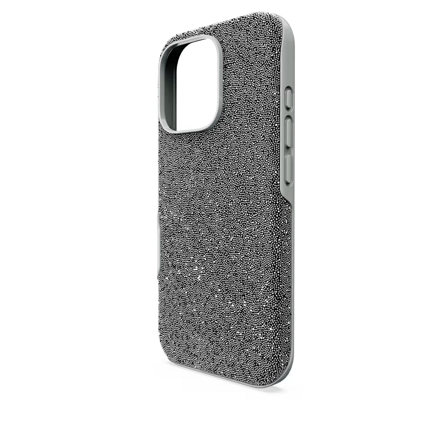 High smartphone case, iPhone® 16 Pro, Silver Tone