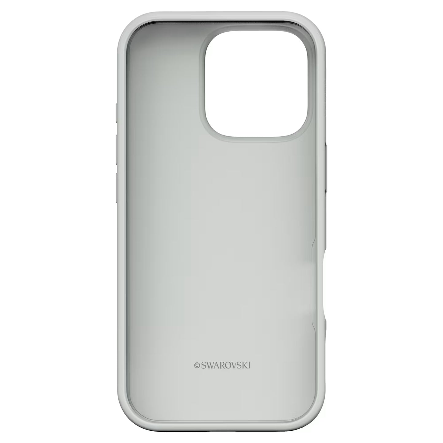 High smartphone case, iPhone® 16 Pro, Silver Tone