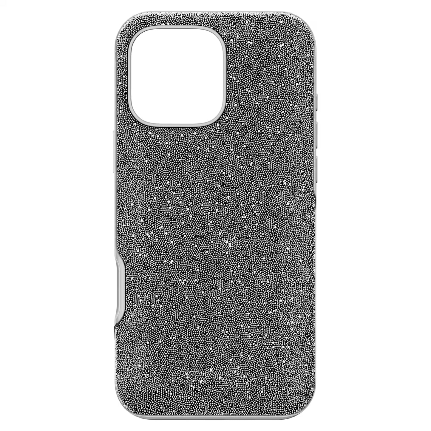 High smartphone case, iPhone® 16 Pro Max, Silver Tone