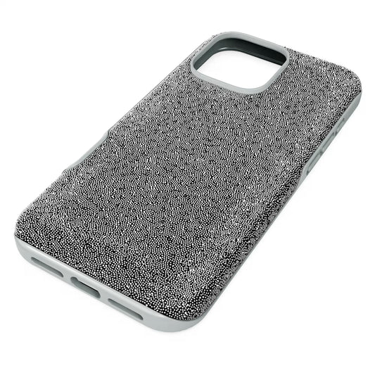High smartphone case, iPhone® 16 Pro Max, Silver Tone