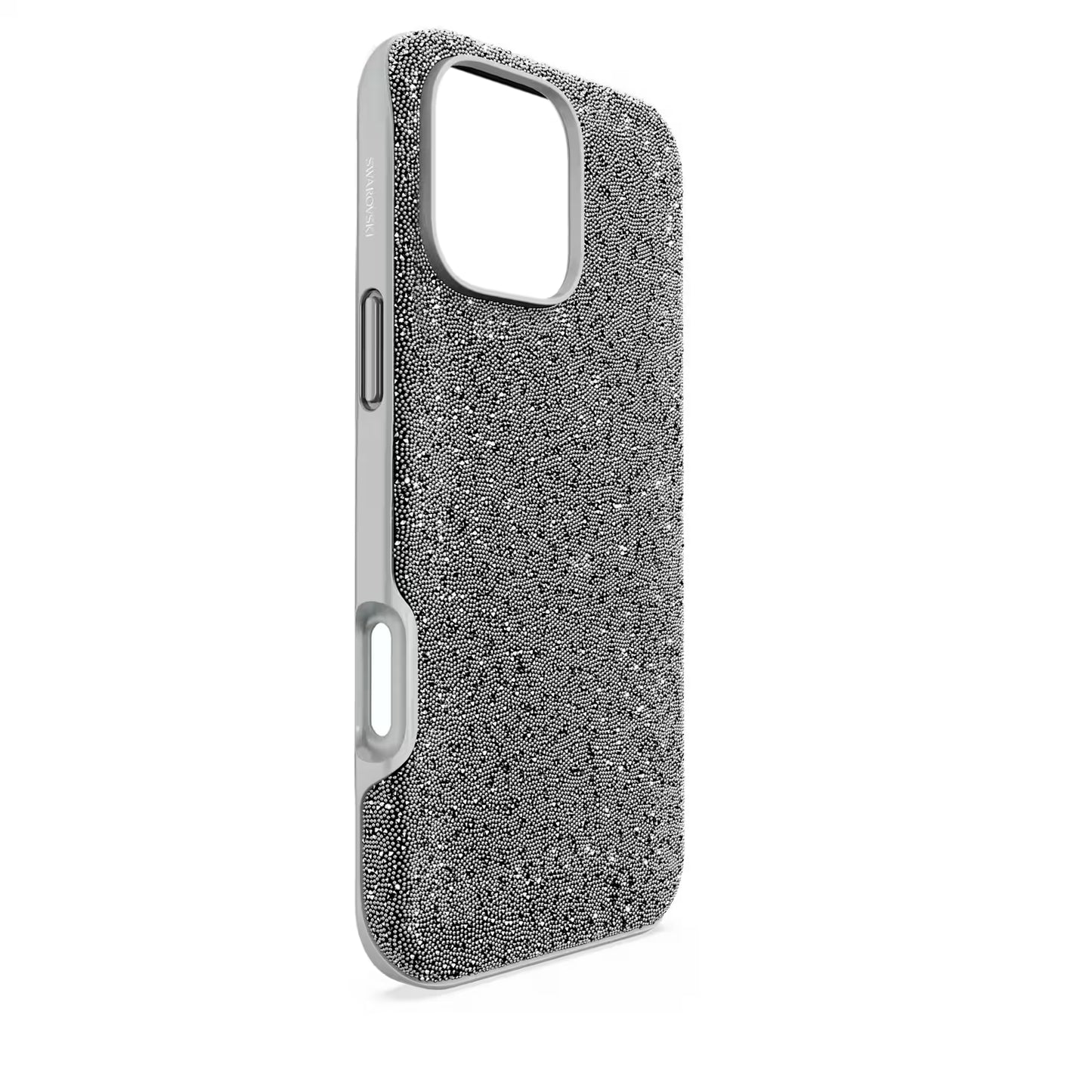 High smartphone case, iPhone® 16 Pro Max, Silver Tone