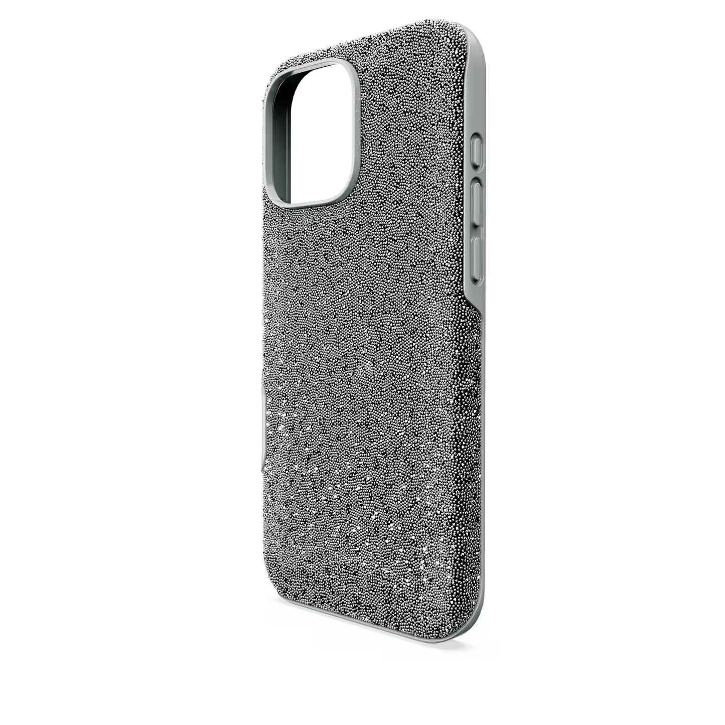High smartphone case, iPhone® 16 Pro Max, Silver Tone