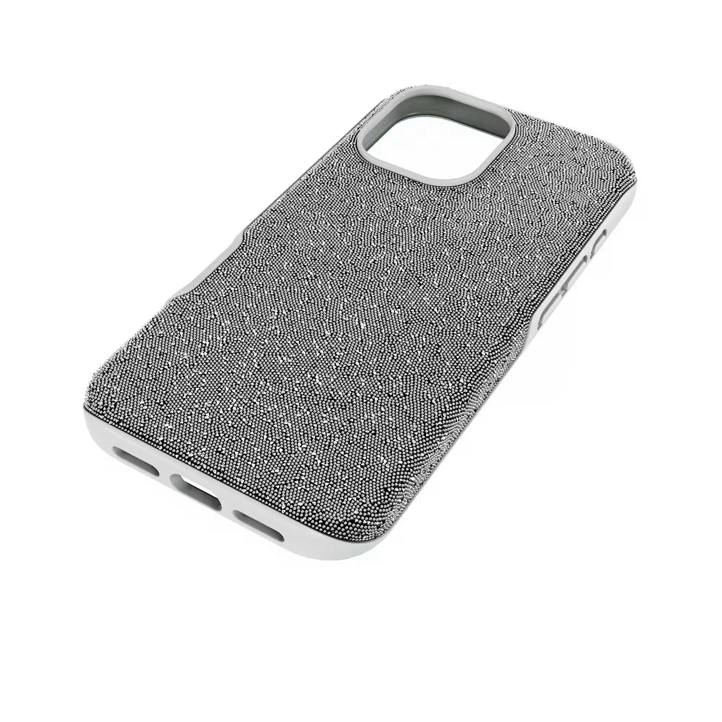 High smartphone case, iPhone® 17, Silver Tone