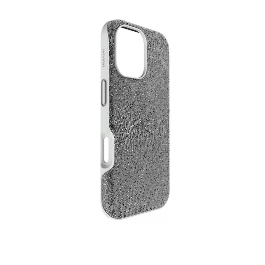 High smartphone case, iPhone® 17, Silver Tone