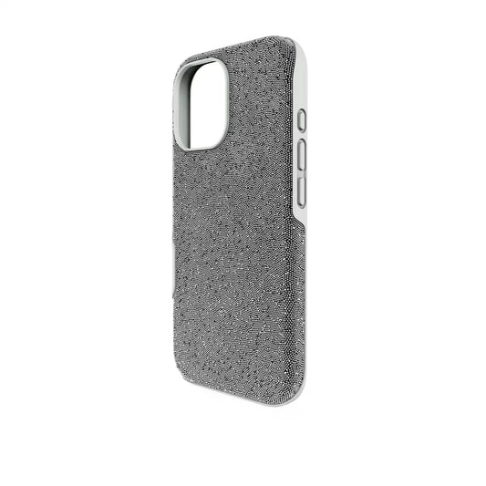 High smartphone case, iPhone® 17, Silver Tone
