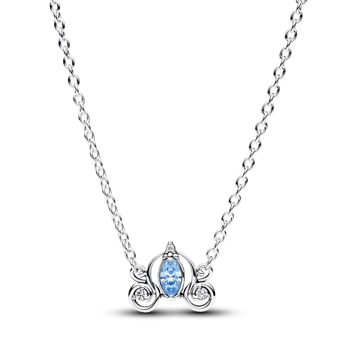 Cinderella’s Carriage Collier Necklace Sterling Silver Necklace