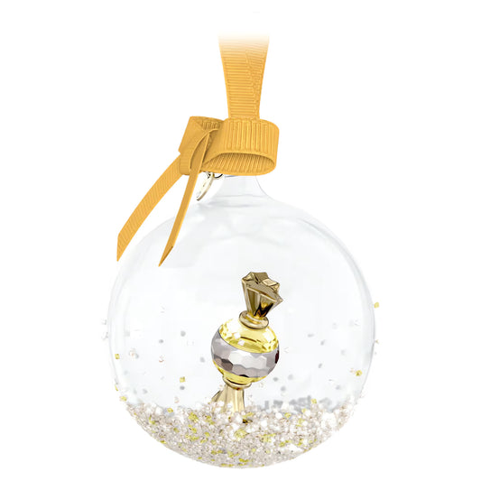 Holiday Cheers Dulcis Ball Ornament Yellow