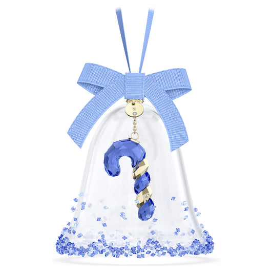 Holiday Cheers Dulcis Bell Ornament, Blue