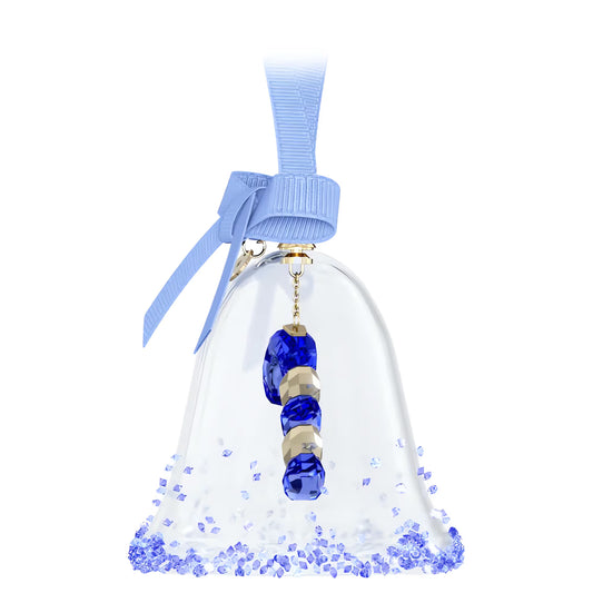 Holiday Cheers Dulcis Bell Ornament, Blue