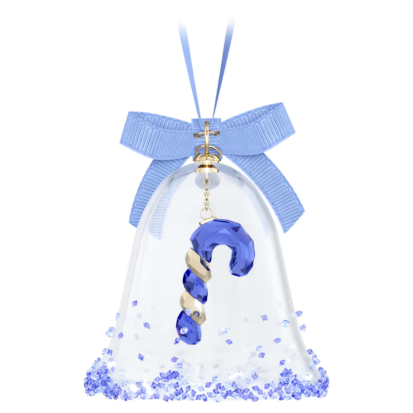 Holiday Cheers Dulcis Bell Ornament, Blue