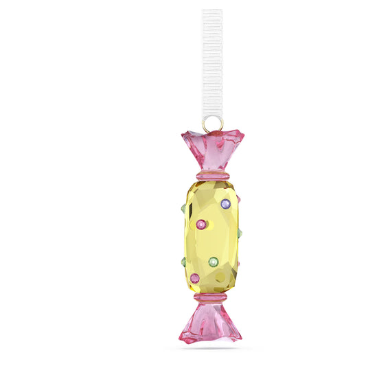 Holiday Cheers Dulcis Candy Ornament, Yellow
