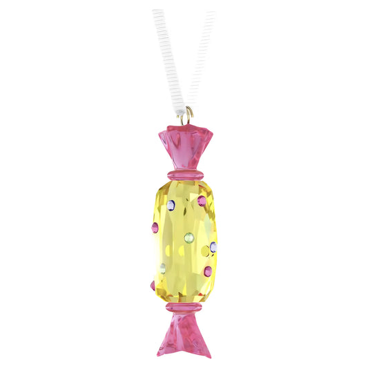 Holiday Cheers Dulcis Candy Ornament, Yellow