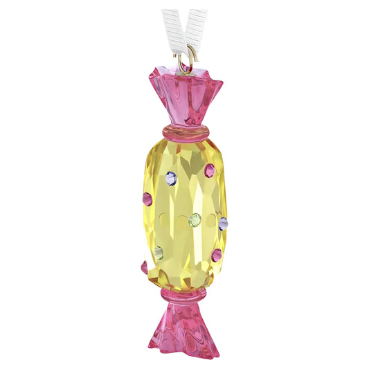 Holiday Cheers Dulcis Candy Ornament, Yellow