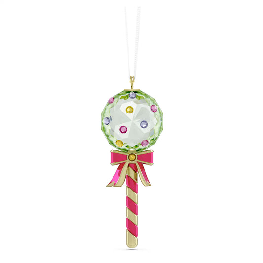 Holiday Cheers Dulcis Lollipop Ornament, Green