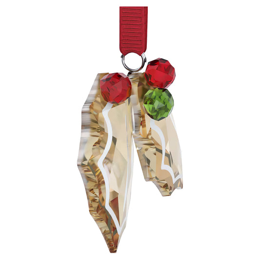 Holiday Cheers Gingerbread Holly Leaves