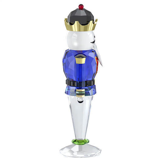 Holiday Cheers Nutcracker, Blue, Large