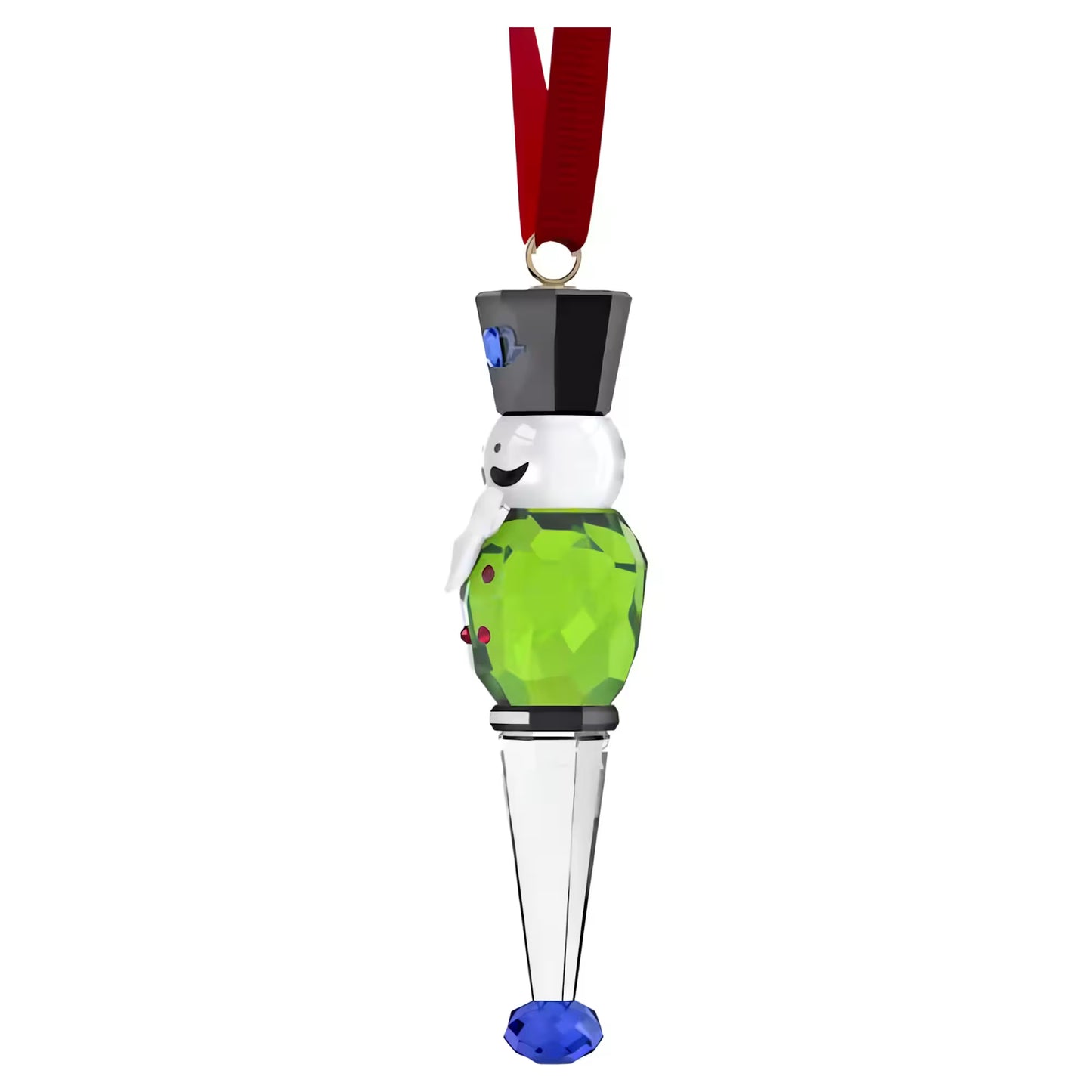 Holiday Cheers Nutcracker Ornament, Green