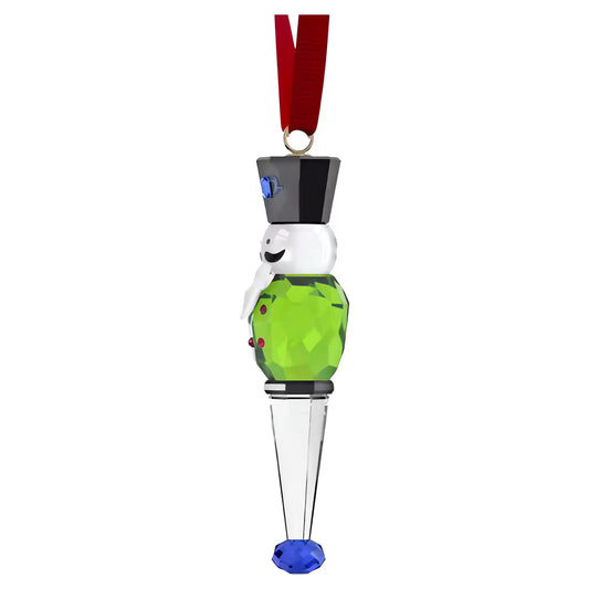 Holiday Cheers Nutcracker Ornament, Green