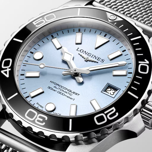 HydroConquest 39mm Automatic Stainless Steel Watch
