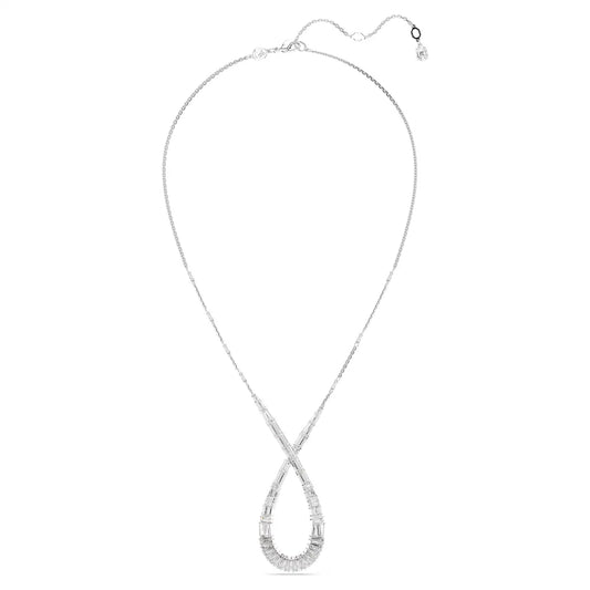 Hyperbola pendant, Mixed cuts, Infinity, White